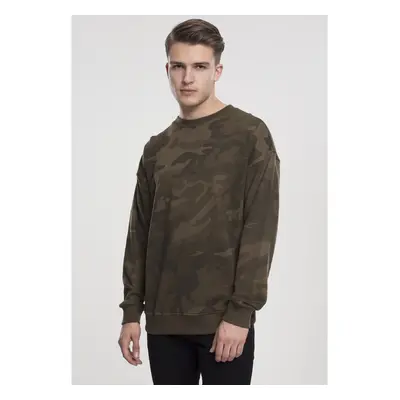 Urban Classics Camo Crewneck olivový camo 91384333