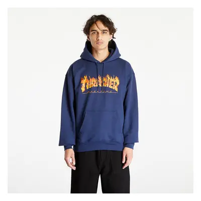 Mikina Thrasher Inferno Hood Navy Blue 98131801