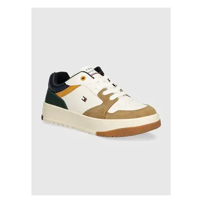 Dětské sneakers boty Tommy Hilfiger hnědá barva, T3X9-33639 99254326