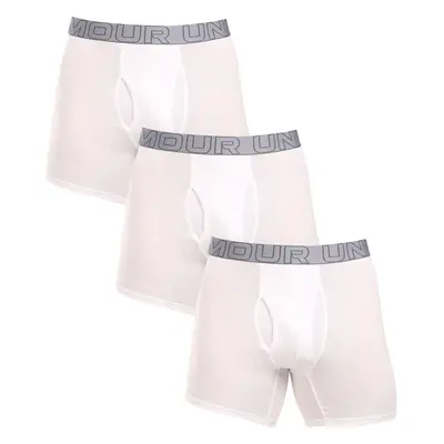 3PACK pánské boxerky Under Armour bílé (1383889 100) 99444555