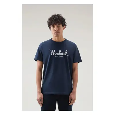 TRIČKO WOOLRICH EMBROIDERED LOGO T-SHIRT 90266597