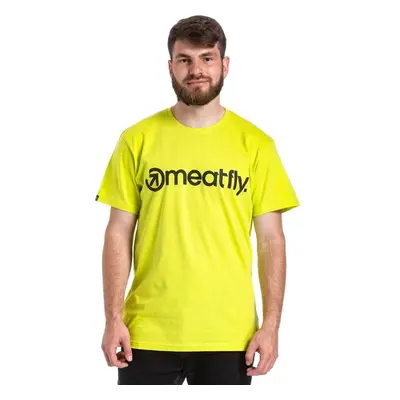 Meatfly pánské tričko MF Logo Safety Yellow | Žlutá 72852588