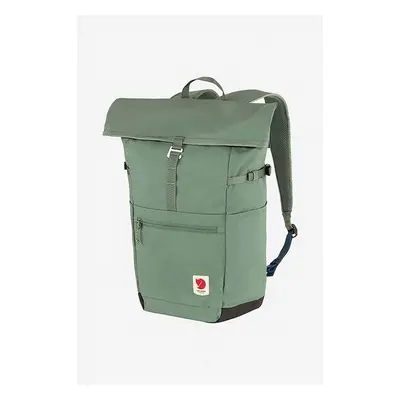 Batoh Fjallraven High Coast Foldsack 24 zelená barva, velký, hladký, 85057409