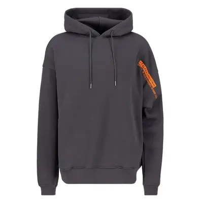 ALPHA INDUSTRIES Mikina šedá / oranžová 96937559