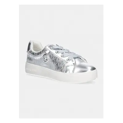 Dětské sneakers boty Michael Kors JORDANA AUDREY stříbrná barva, 99825545