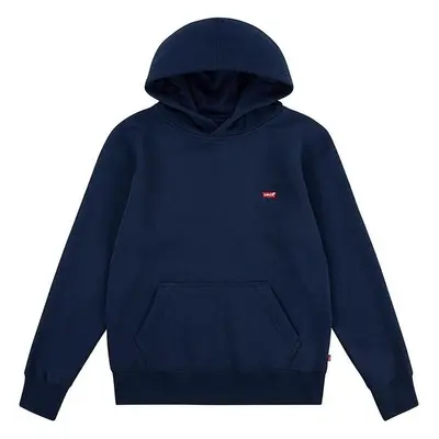 Dětská mikina Levis MINI BATWING HOODIE tmavomodrá barva, s kapucí, 99953925