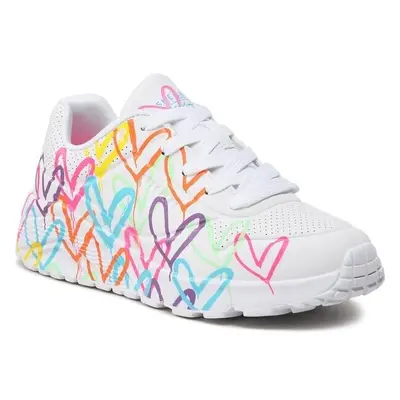 Skechers uno lite - spread the love WHITE 83609779