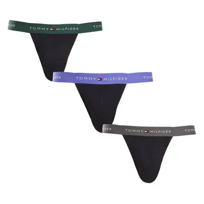 3PACK pánské jocksy Tommy Hilfiger černé (UM0UM03384 0UI) 100213579