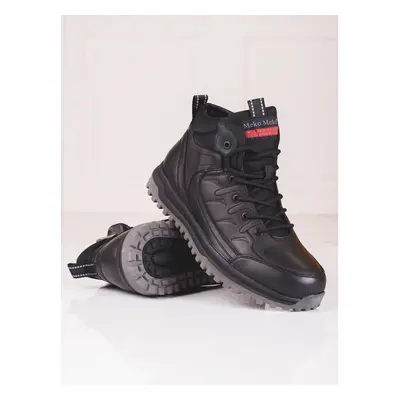 Shelvt Mens high boots black 91330564