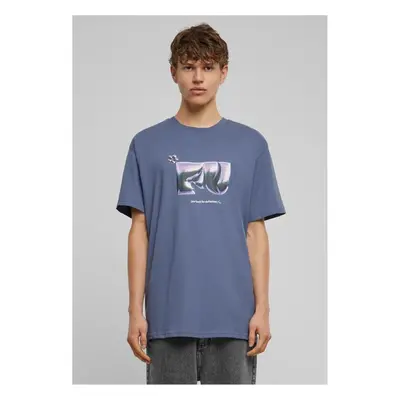 Mister Tee Pánské tričko FU Heavy Oversize modré 95240460