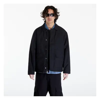 Bunda Nike Life Mens Waxed Canvas Work Jacket Black/ Black L 89762914