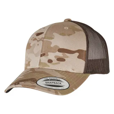 Flexfit Retro Trucker Multicam vyprahlé/hnědé 87555053