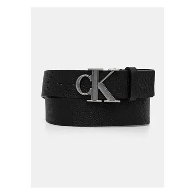 Kožený pásek Calvin Klein Jeans pánský, černá barva, K50K512088 99249441