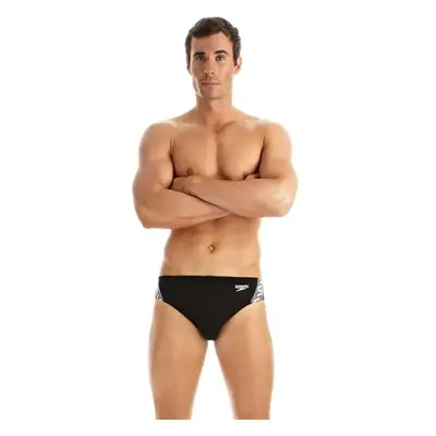 Plavky Speedo Monogram 7 cm BRF AM Black, 34 99600214