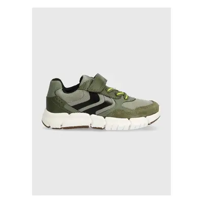 Dětské sneakers boty Geox FLEXYPER zelená barva 89193176