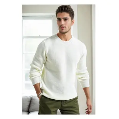 18369 Dewberry Knitwear Mens Sweater-EKRU 99788720