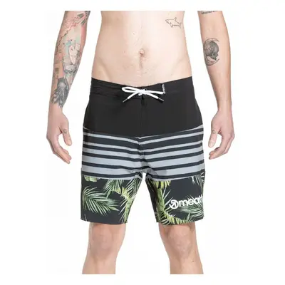 Meatfly pánské plavky Ernie Boardshorts 19 Palm | Mnohobarevná 93719897