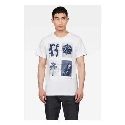 G-STAR T-shirt - Rijks graphic r t s\s white 99788112