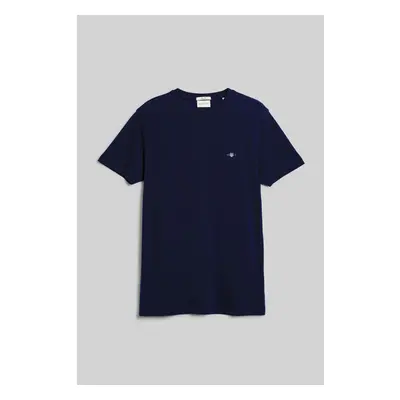 TRIČKO GANT SLIM PIQUE SS T-SHIRT EVENING BLUE 89868565