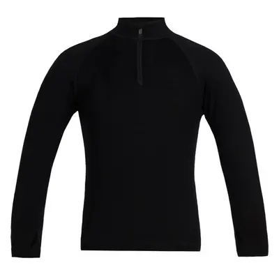 Dětské tričko Icebreaker K 260 Tech LS Half Zip BLACK 99601096