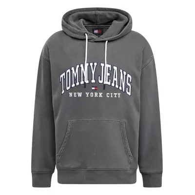 Tommy Jeans Mikina námořnická modř / červená / černá / bílá 98896027