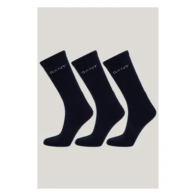 PONOŽKY GANT SPORT SOCKS 3-PACK MARINE 98997657