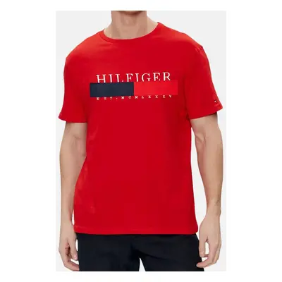 Pánské červené triko Tommy Hilfiger 55764 91586982