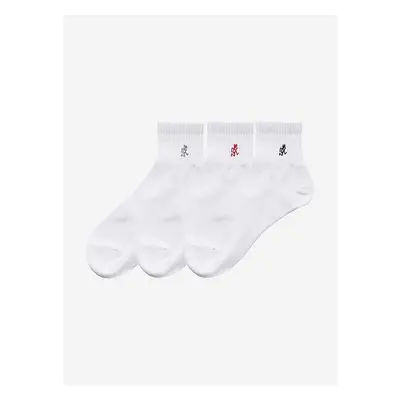 Ponožky Gramicci 3-pack Basic Short Socks pánské, SX.M03-black 99952874