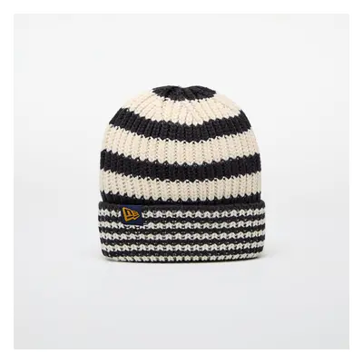 Čepice New Era Knit Medium Stripe Beanie Navy/ Light Cream Universal 99912409