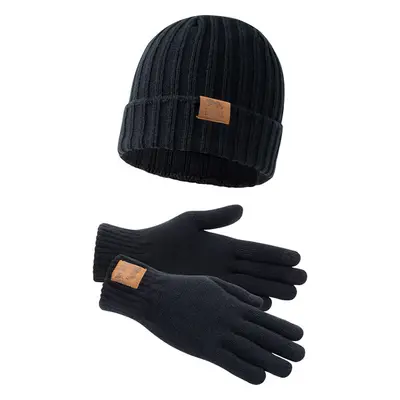 Lonsdale Unisex Beanie and Glove Set 91361318