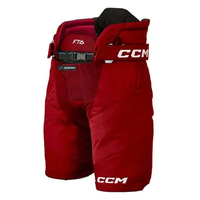 Hokejové kalhoty CCM JetSpeed FT6 Red 99601124