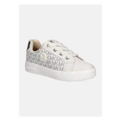 Dětské sneakers boty Michael Kors JORDANA AUDREY béžová barva, 99825324