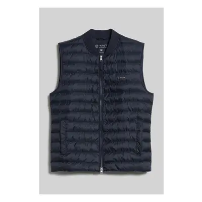 VESTA GANT LIGHT PADDED BOMBER VEST EVENING BLUE 76936451