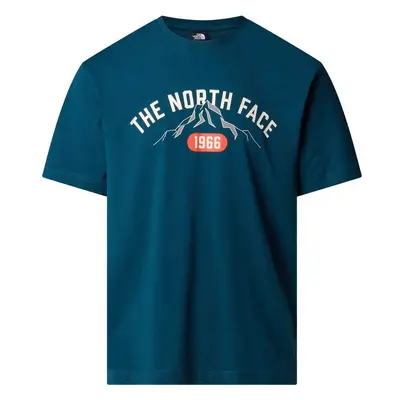 The north face m s/s tee varsity graphic MIDNIGHT PETROL 99978140