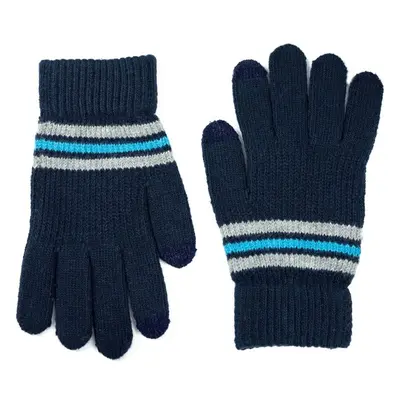 Art Of Polo Mans Gloves Rk22232 Navy Blue 91261217