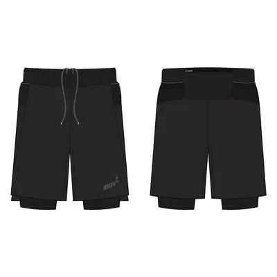 Pánské šortky Inov-8 Trailfly Ultra 7 2in1 Short Black 99082081