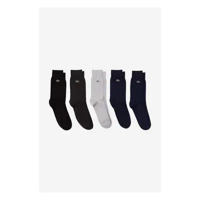 Ponožky Lacoste 5-pack pánské, RA8069-C0U 84012681