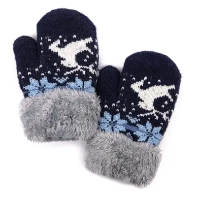 Art Of Polo Kidss Gloves rk22250-6 Navy Blue 88883130