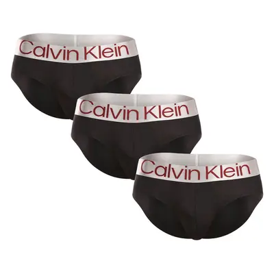 3PACK pánské slipy Calvin Klein černé (NB3073A-Q09) 100239811