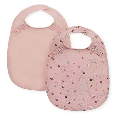 Dětský podbradník Konges Sløjd 2 PACK DINNER BIB WITH FRILL 2-pack 99231548