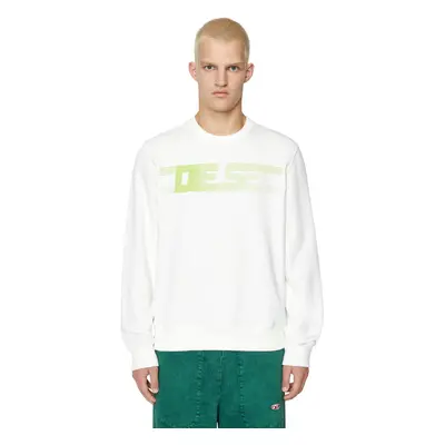 Diesel Sweatshirt - S-GINN-E3 SWEAT-SHIRT white 99788242