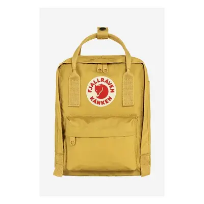 Batoh Fjallraven Kanken Mini žlutá barva, malý, s aplikací, F23561.135 84017277