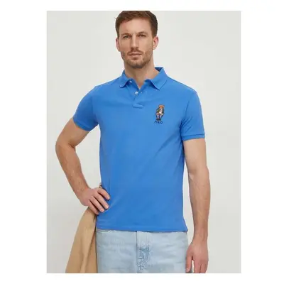 Polo Ralph Lauren Bavlněné polo tričko Ralph Lauren s aplikací, 88939371