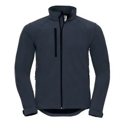 Navy blue mens jacket Soft Shell Russell 91250836