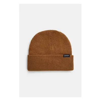 Čepice Carhartt WIP Gordan Beanie hnědá barva, I034236.HZXX 99247662