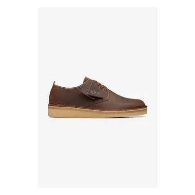 Kožené polobotky Clarks Clarks Originals Coal London Beeswax 26171493 84011165