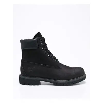 Semišové boty Timberland 6 Premium Boot pánské, černá barva, 84004852