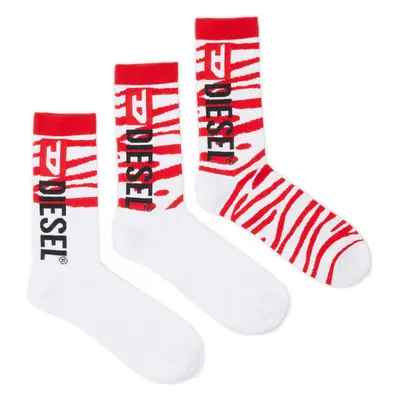 Diesel Socks - SKM-RAY-THREEPACK SOCKS white 99788426