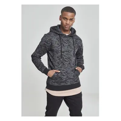 Urban Classics Sweat Camo Bomber Hoody tmavé maskování 91379016