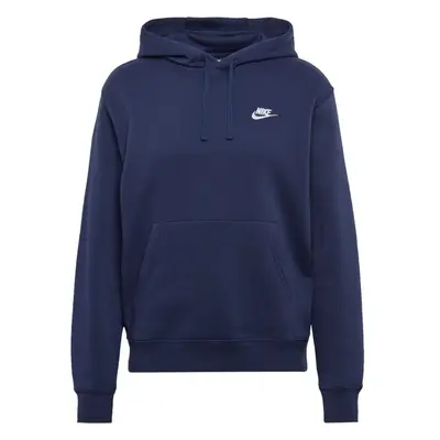 Nike Sportswear Mikina Club Fleece tmavě modrá / bílá 39343287